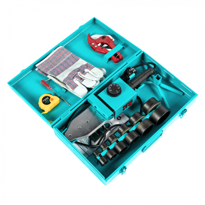 Trusa pentru sudat tevi PPR Detoolz DZ-EI104-S001-G02, 2000W, 20-63mm, 0-300℃ [2]