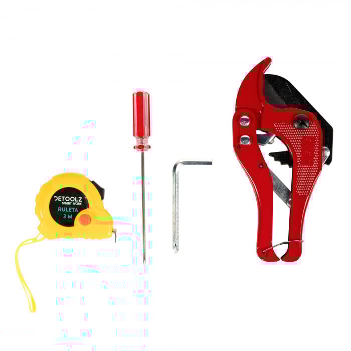 Trusa pentru sudat tevi PPR Detoolz DZ-EI104-S001-G02, 2000W, 20-63mm, 0-300℃ [11]