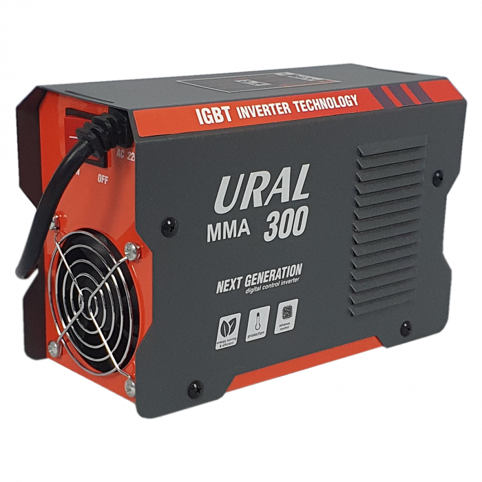 Aparat de sudura ( Invertor ) URAL MMA 300, Cablu  3m, Next Generation [2]