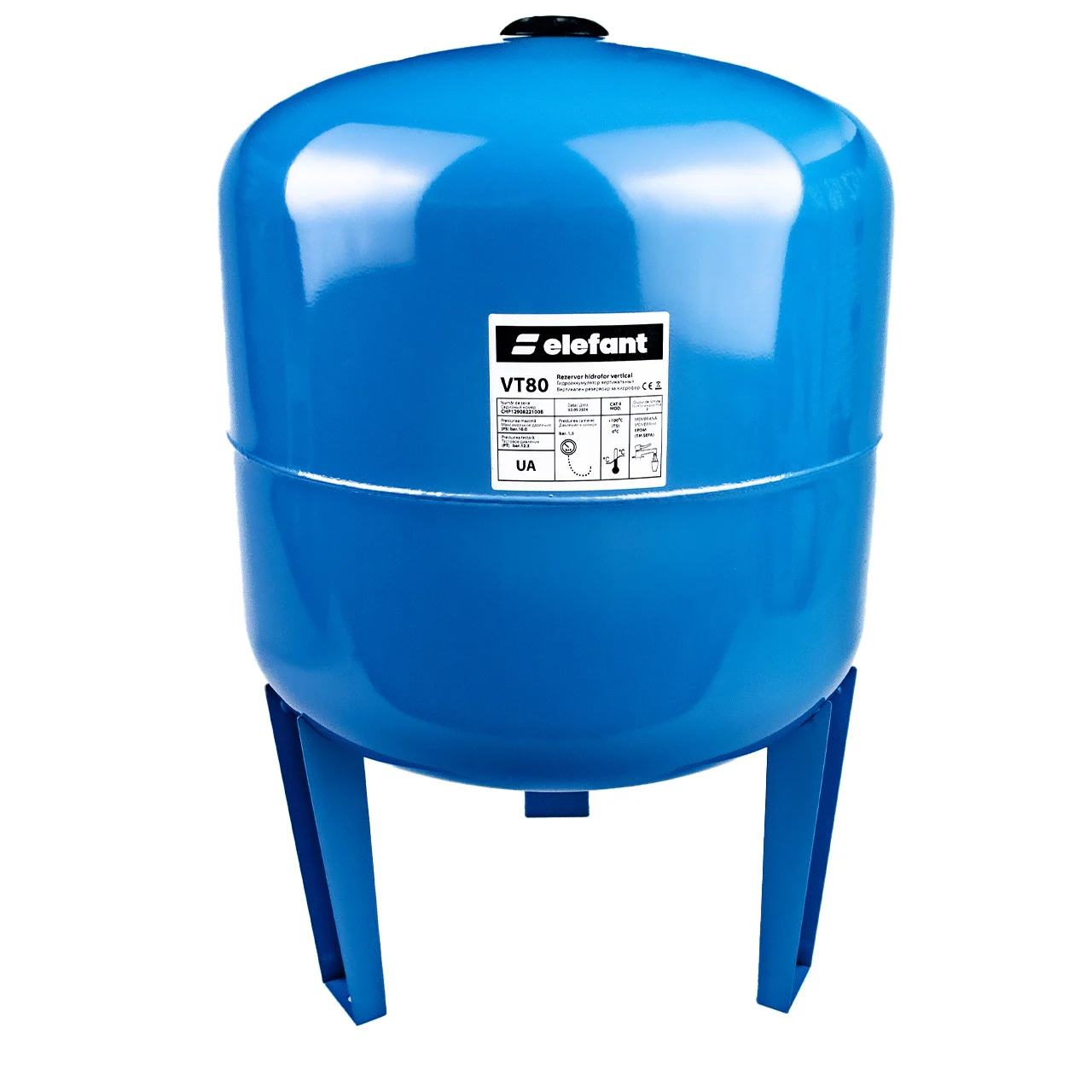 Vas de expansiune Elefant, Capacitate 80L, Vertical [2]