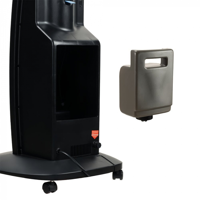 Ventilator cu pulverizare apa si umidificare Bohm 16", 75W, 3 viteze, Functie de oscilatie 75°, Protectie Anti-Tantari/Aromatizare [6]