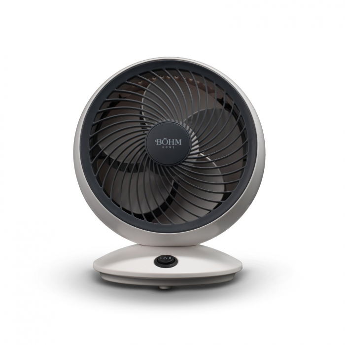 Ventilator de birou Bohm 6", 3W, 2 viteze, incarcare USB,  Unghi de inclinare 45° [3]