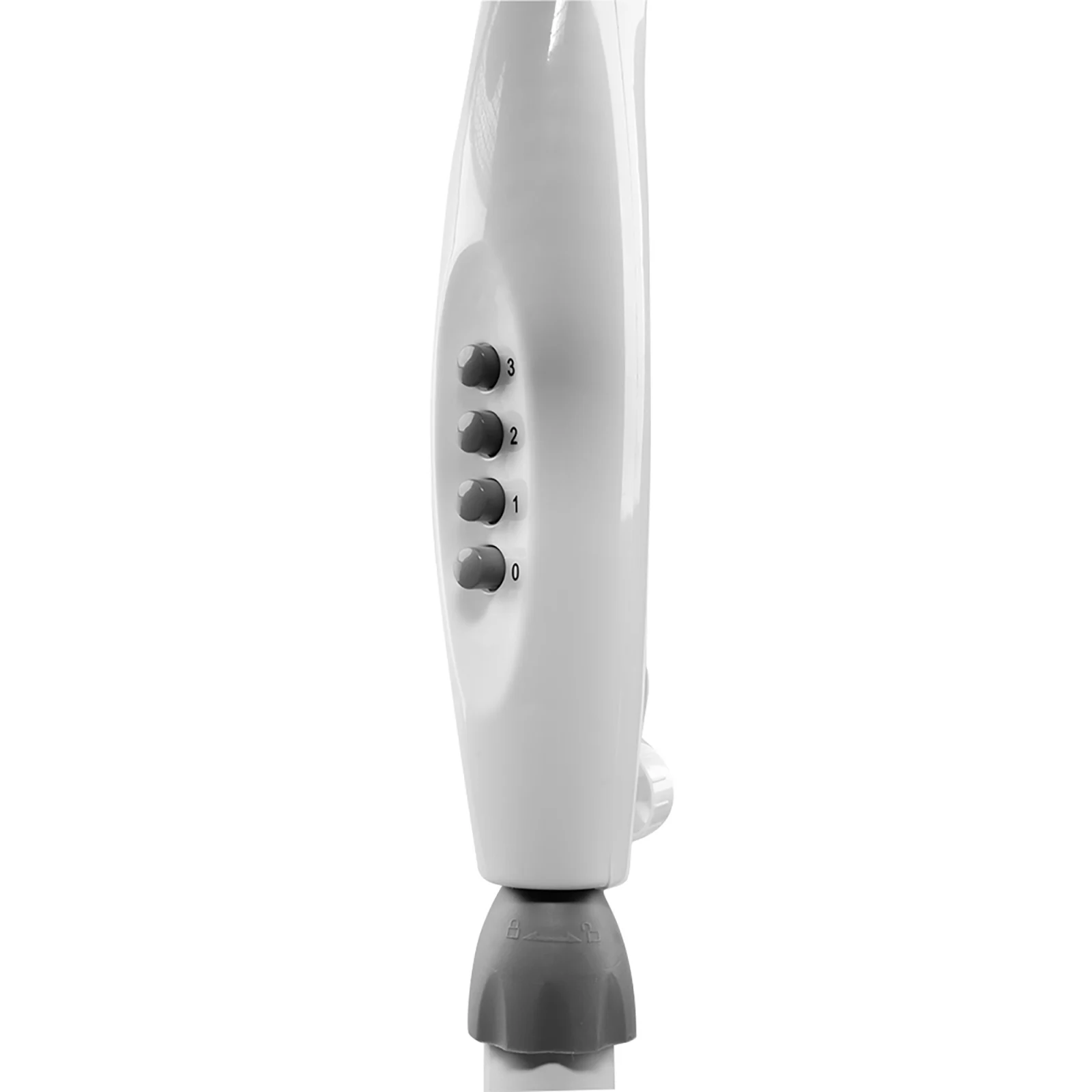 Ventilator de podea Bohm 16", 50W, 3 viteze, Inaltime reglabila 125cm, Alb [8]
