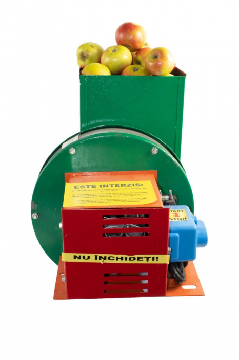 Zdrobitor electric de fructe si legume cuva inox Vinita, 180W, Cuva 5L, 1500RPM [6]