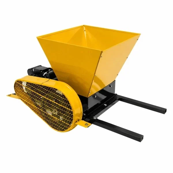 Zdrobitor electric de struguri ROTOR, 750W, Volum cuva 28L, Productivitate 550Kg/h, Tambur poliamida [3]