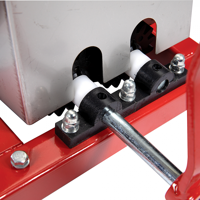 Zdrobitor manual de fructe cu role si cuva Inox Micul Fermier GF-2189, Cuva 7L [4]