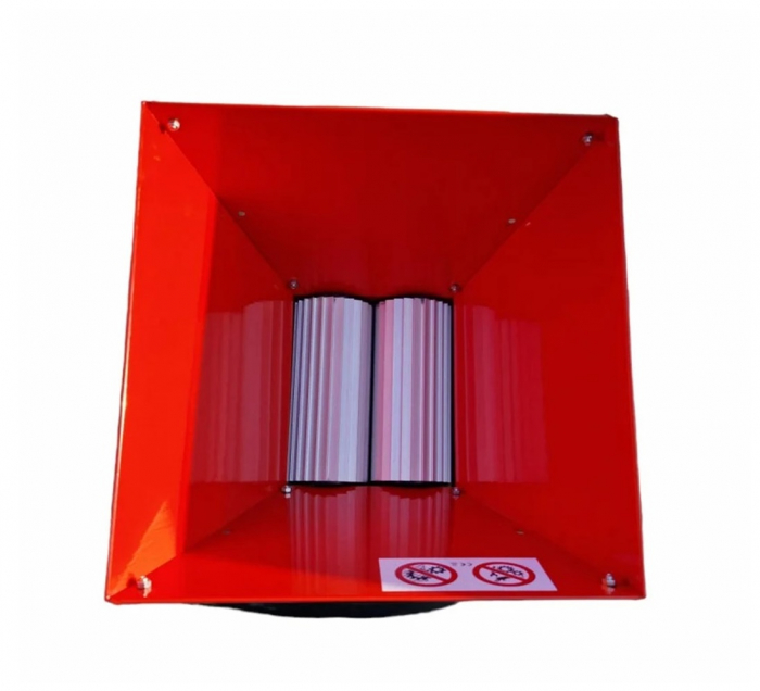 Zdrobitor manual de struguri Elefant, Volum cuva 30L, otel, tambur aluminiu [3]