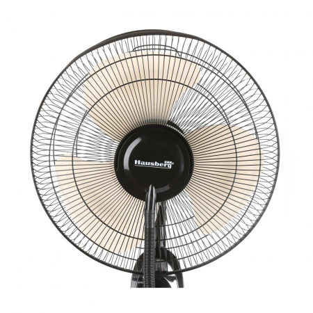 Ventilator Hausberg HB5600NG, 90W, Pulverizare apa/ Umidificare, 300 ml/h, 3 viteze, Timmer, Telecomanda, Negru [4]