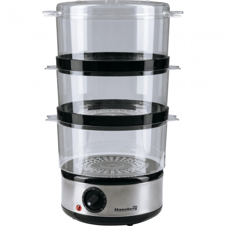 Aparat de gatit la aburi Hausberg HB-1355, 7.2L, 400W [1]