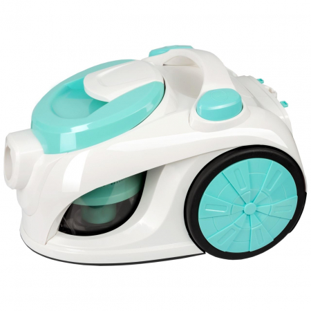 Aspirator fara sac Hausberg HB-2005VR, 700W, Capacitate 3L, Alb/Verde [0]