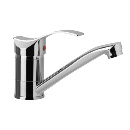 Baterie pentru bucatarie Sanitec SN0002, 260mm, Monocomanda, Argintiu [0]