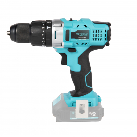 Masini de gaurit si insurubat - Masina gaurit/insurubat Detoolz DZ-SE188, cu percutie, 35Nm, 18V, pe acumulator (fara acumulator si incarcator)