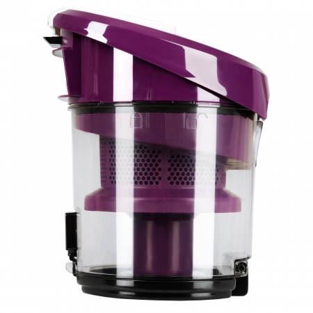 Aspirator fara sac Hausberg HB-2005MV, 700W, Capacitate 3L, Alb/Mov [4]