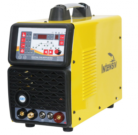 Aparat de sudura invertor Intensiv TIG 207P Digital, AC/DC, 160-200A, 1.6-3.2mm, Accesorii incluse [0]