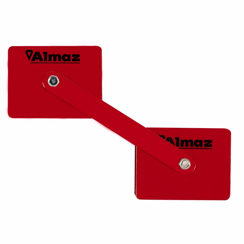 Accesorii pentru sudura - Suport magnetic sudura Almaz AZ-ES029, Reglabil 360 °, 50lbs, Rosu