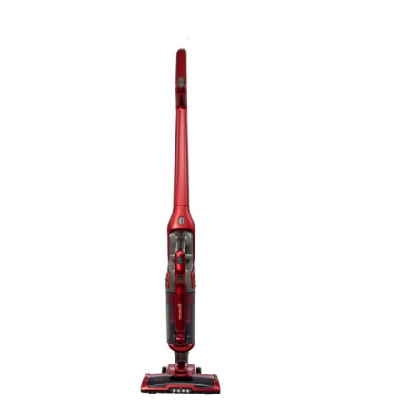 Aspirator vertical 2in1 Hausberg HB-2026RS, 120W, 2 viteze de lucru, Negru/Rosu [0]