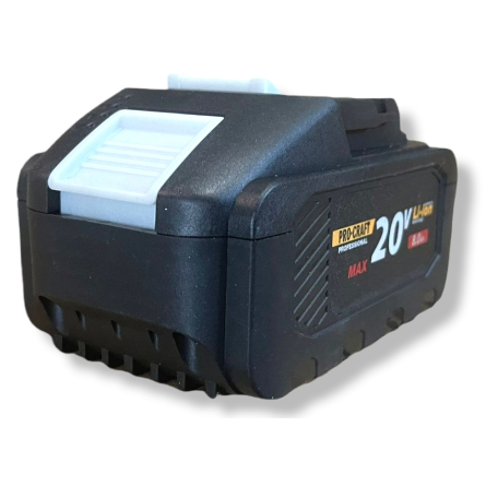 Acumulator Procraft 20V, 8 Amperi, Li-Ion, indicator de alimentare [0]