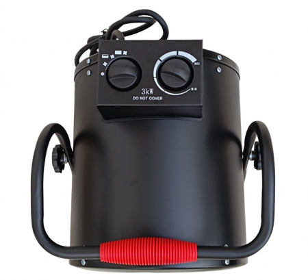 Aeroterma electrica Yamamoto YM-EY3, 3000W, 3 trepte de putere, Debit livrare aer 280m3/h [2]