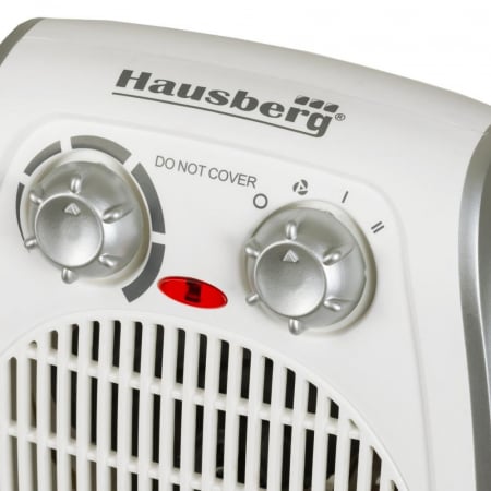 Aeroterma Hausberg HB-8502 , 2000 W, 2 nivele de putere, termostat reglabil, protectie supraincalzire [1]