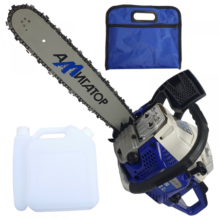 Motofierastrau cu lant Aligator 5800, 6.5CP, 58cmc, CDI, lama 40cm, 13000rpm [0]