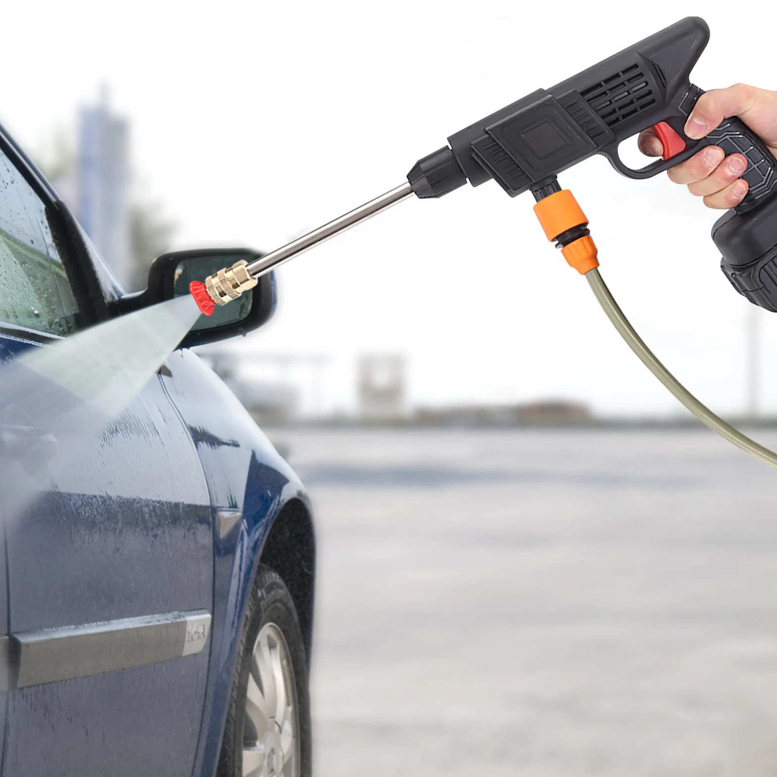 Aparat de spalat cu presiune, 1 acumulator, 48V, Debit 8L/min., Presiune 25Bar [6]