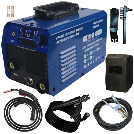 Sudura - Aparat de sudura 4in1 Ural, MIG/MAG/MMA/LIFT TIG, 510Ah, Diametru electrozi 2.5-6.0mm, Accesorii incluse