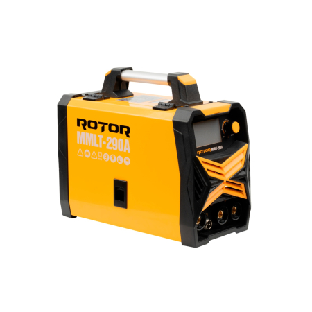 Aparat de sudură cu sarma si electrod MIG, MMA, TIG , LCD Color ROTOR MMLT-290A, 3.6 kW, 290 A [3]
