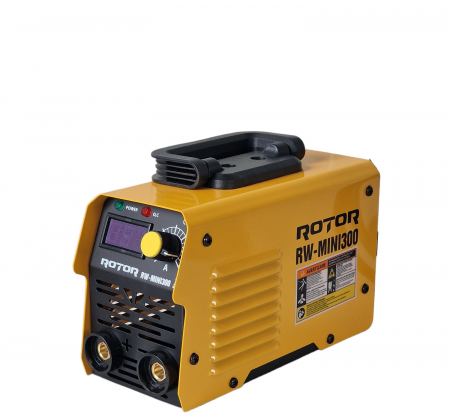 Aparat de sudura de tip invertor Rotor RW-MINI300, 300A, Diametru electrozi 1.6-4mm, Accesorii incluse [4]