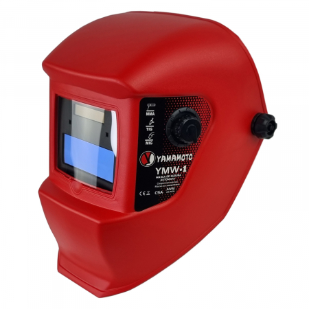 Pachet Aparat de sudura de tip invertor Yamamoto YMS-320, MMA + Masca automata YMV-1 , 3 x suporti magnetici, 1 pachet electrozi,  320A, Diametru electrozi 1.6-4mm, Rosu/Negru [3]