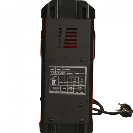 Aparat de sudura Edon SMART LED MMA 485A XL, 485A, cablu sudura 3m, diam.electrozi 1.6-5mm, functie anti-lipire [5]