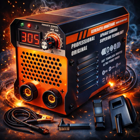 Aparat de sudura ( Invertor ) ALTAI by Ural MMA 300, Cablu  3m,  Afisaj Digital, Next Generation, Campion [2]