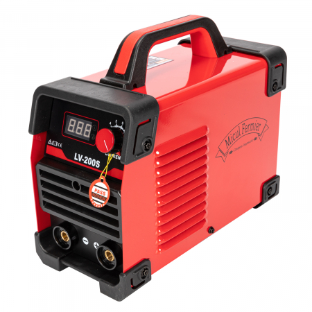 Aparat de sudura invertor Micul Fermier LV-200S, 200A, Rosu, Accesorii incluse [2]