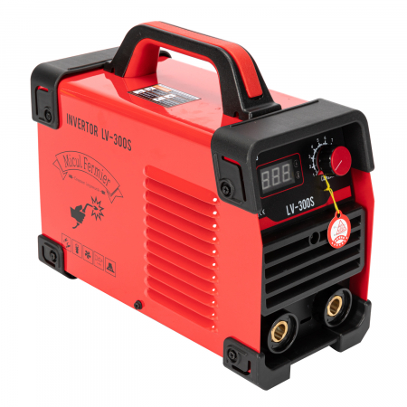 Aparat de sudura invertor Micul Fermier LV-300S, 300A, Rosu, Accesorii incluse [3]