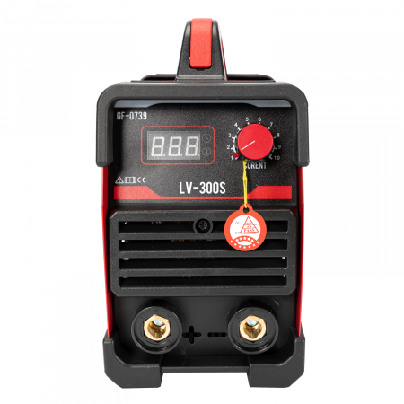 Aparat de sudura invertor Micul Fermier LV-300S, 300A, Rosu, Accesorii incluse [4]