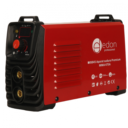 Aparat de sudura tip invertor EDON PROFESSIONAL MMA475A, 475Ah, cablu electrod 3 metri, afisaj electronic, protectie supraincalzire, ventilator de racire [1]