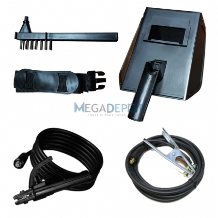 Aparat de sudura tip invertor, PartnerPro MMA 340, 340A, afisat electronic, ventilator de racire, sistem anti-lipire, protectie supra-incalzire [3]
