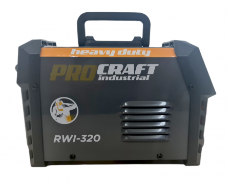 Aparat de sudura tip Invertor ProCraft  Industrial RWI 320, Profesional, Heavy Duty, Accesorii Incluse [2]