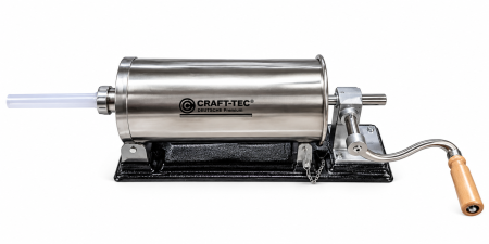 Aparate carnati - Aparat de umplut carnati orizontal 5.5Kg Craft-Tec, 5 palnii incluse