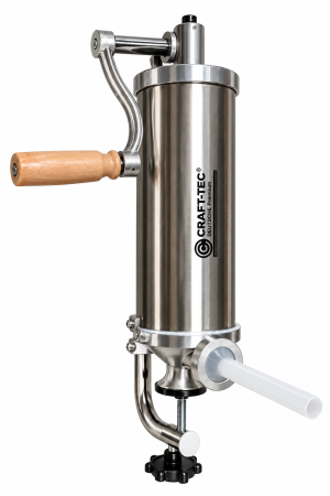 Aparate carnati - Aparat de umplut carnati vertical 3Kg Craft-Tec, 5 palnii incluse