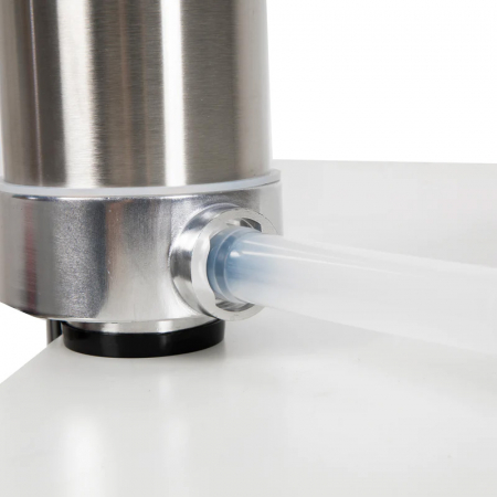 Aparat de umplut carnati, vertical, inox, capacitate 4 kg, 5 palnii incluse, sistem anti bule [3]