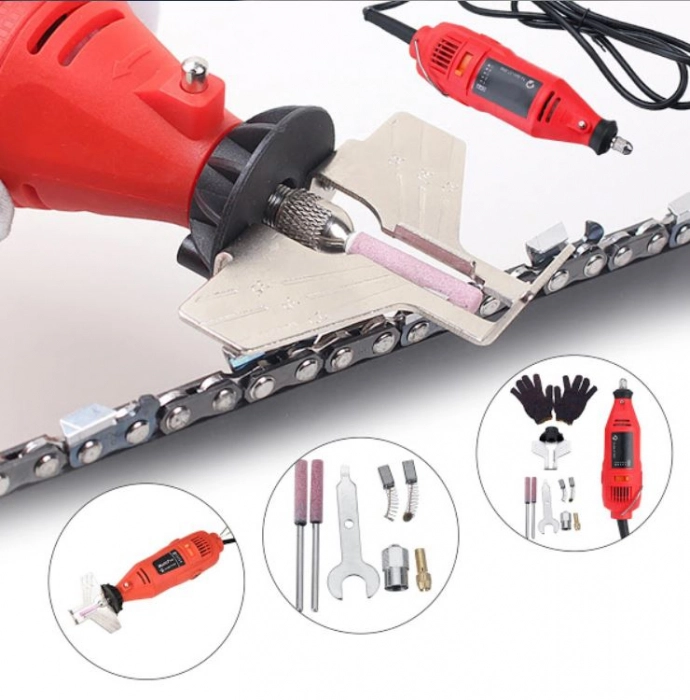 Aparat portabil ascutitor pentru lant drujba Craft-Tec MX652, 220V, alimentare priza [2]