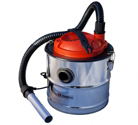 Unelte Diverse - Aspirator cenusa Yamamoto YM-18L, 1000W, Capacitate 18L, Inox