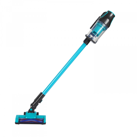 Aspirator cu acumulator Detoolz, 120W, Capacitate 0.8L, 21.6V/ 2200mAh, Turquoise [1]