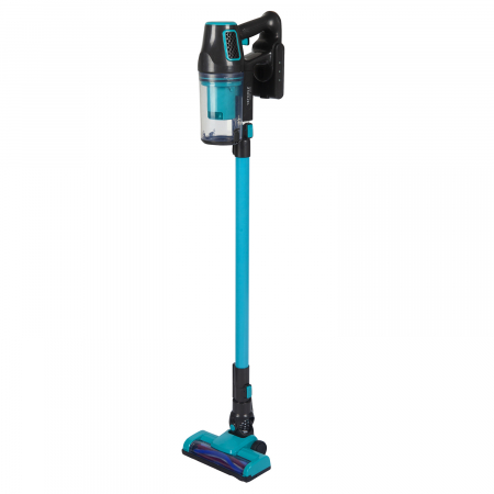 Aspirator cu acumulator Detoolz, 120W, Capacitate 0.8L, 21.6V/ 2200mAh, Turquoise [2]