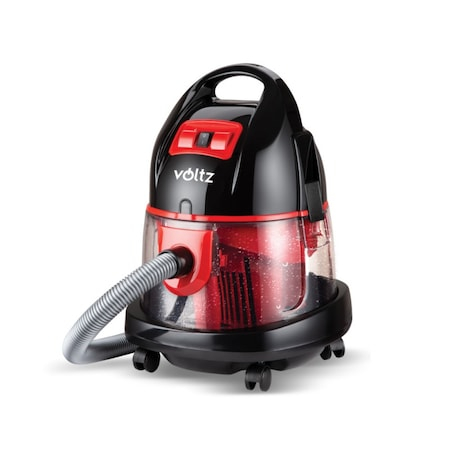 Aspirator cu filtrare prin apa si uscata Voltz V51001H, 2000W, 8L, Rosu/ Negru [1]