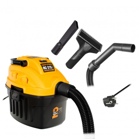Aspiratoare - Aspirator cu functie uscata-umeda Rotor, 600W, Volum 6L, Putere aspiratie 15KPA