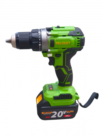 Autofiletanta cu acumulator ProCraft PA 21Li, 21V/4Ah, 1450RPM, 1 bit cu doua capete [1]