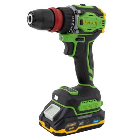 Masini de gaurit si insurubat - Autofiletanta pe acumulator PROCRAFT PA18Pro DFR, 1500 rot/min, BRUSHLESS