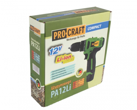Autofiletanta cu acumulatori Procraft PA12LI Compact, 12V, 2 acumulatori inclusi, 1350RPM, 2 trepte [3]