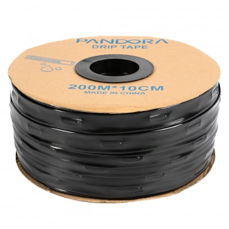 Benzi de picurare - Banda de picurare Micul Fermier GF-2593, 200m/rola, 3L/h, 10cm, Φ16mm